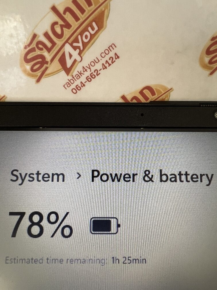 ขายถูก HP 15-fc0066AU AMD Ryzen 5 7520U Ram8GB SSD512GB จอ15.6นิ้ว HD สีNatural Silver สภาพสวย90% อุปกรณ์มี ตัวเครื่อง+สายชาร์จ ประกันหมดแล้ว - Image 13