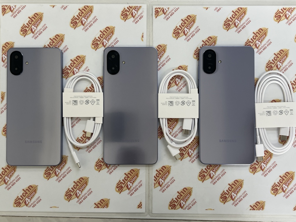 ขายถูก Samsung A07 RAM4GB ROM64GB สีม่วง การันตีความใหม่ ศูนย์ไทย อุปกรณ์มี ตัวเครื่อง+สายชาร์จ ไม่ติดสัญญารายเดือน ประกันยาวๆหมดเดือน มีนาคม 2570