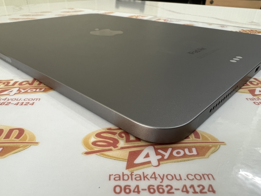 ขายถูก iPad Air 6 M2 11นิ้ว WiFi 128GB สภาพสวย92% สุขภาพแบต92% สีSpace gray ศูนย์ไทย อุปกรณ์มี ตัวเครื่อง+หัวชาร์จ+สายชาร์จ ประกันหมดแล้ว - Image 6