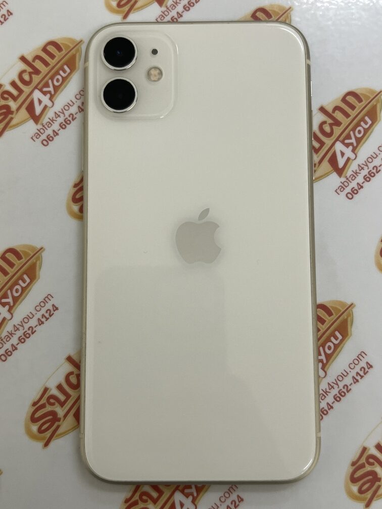 ขายถูก iPhone 11 64GB สภาพสวย92% มีรอยขนแมวนิดหน่อยโดยรวมแล้วสวย สุขภาพแบต86% สีขาว ศูนย์ไทย อุปกรณ์ไม่มีนะครับ ไม่ติดiCloud ประกันหมดแล้ว - Image 3
