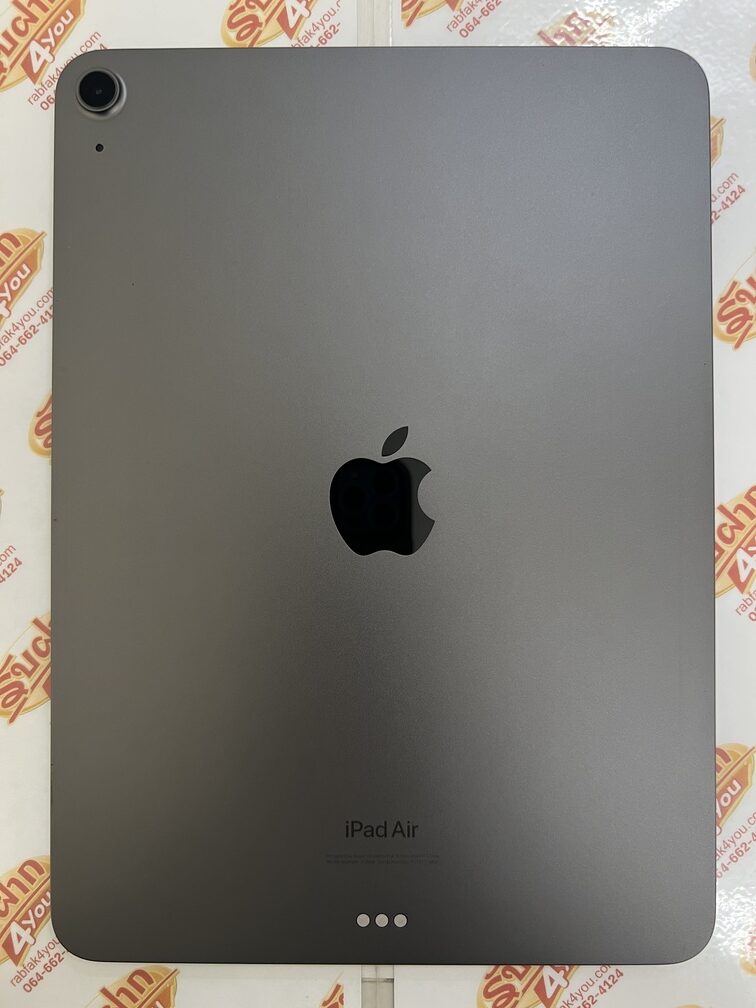 ขายถูกๆ iPad Air 5 WiFi 64GB สภาพสวย95% การันตีความใหม่ สุขภาพแบต88% สีSpace gray ศูนย์ไทย อุปกรณ์มี ตัวเครื่อง+หัวชาร์จ+สายชาร์จ ไม่ติดiCloud ประกันหมดแล้ว - Image 3