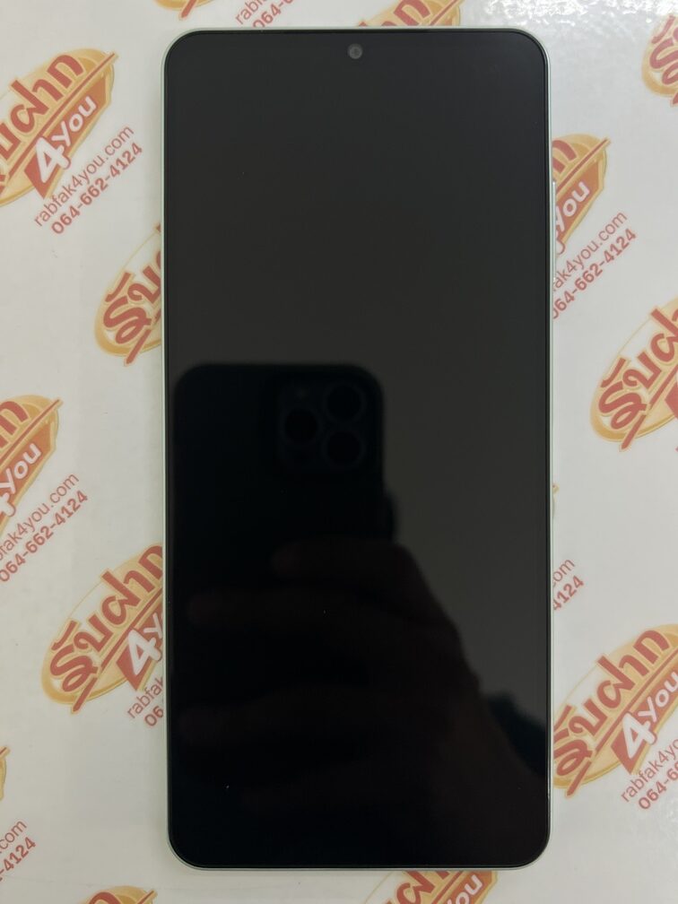 ขายถูก Samsung A06 5G RAM6GB ROM128GB ศูนย์ไทย สีเขียว สภาพสวย92% อุปกรณ์ครบกล่อง ไม่ติดสัญญา ประกันหมดเดือน กรกฎาคม 2569 - Image 3