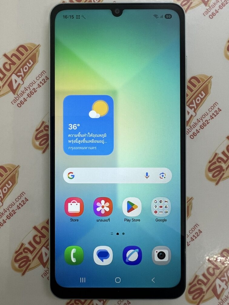 ขายถูก Samsung A06 5G RAM6GB ROM128GB ศูนย์ไทย สีเขียว สภาพสวย92% อุปกรณ์ครบกล่อง ไม่ติดสัญญา ประกันหมดเดือน กรกฎาคม 2569 - Image 9