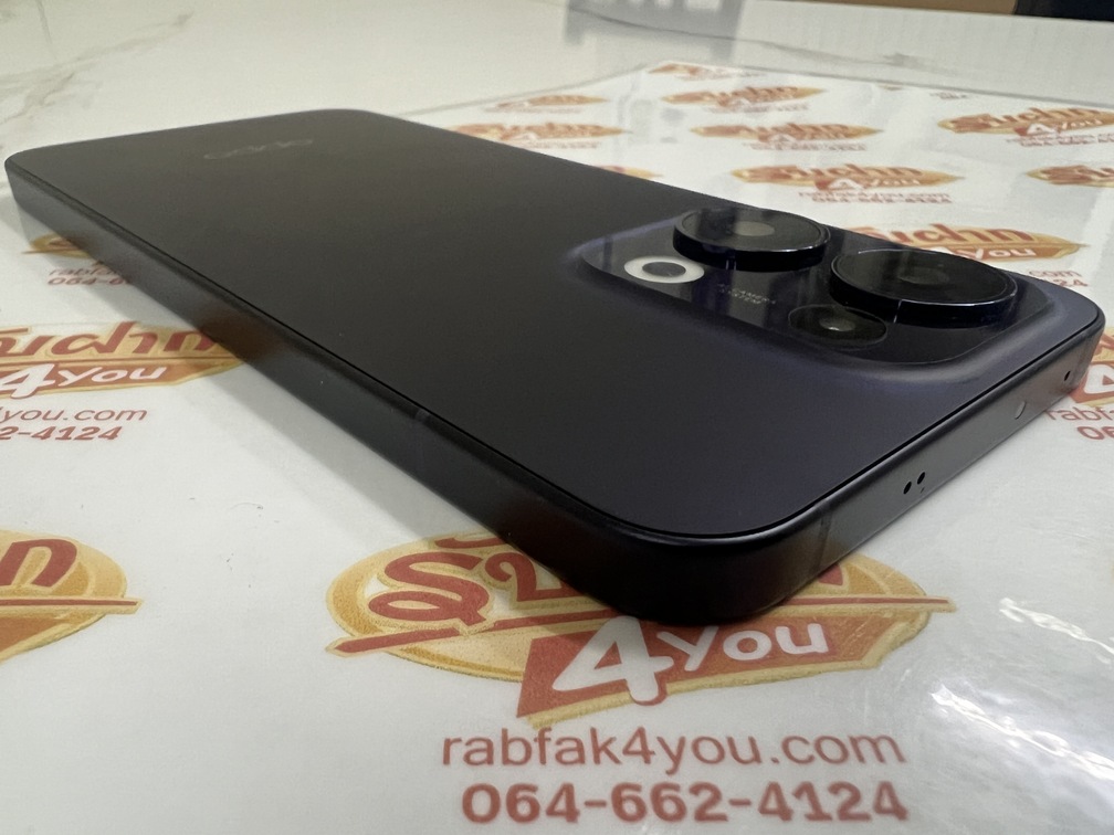ขายถูก OPPO Reno 13 5G RAM12GB ROM256GB สภาพสวย90% มีรอยขนแมวนิดหน่อยโดยรวมแล้วสวย สีน้ำเงิน อุปกรณ์มี ตัวเครื่อง+หัวชาร์จ+สายชาร์จ ประกันหมดแล้ว - Image 8