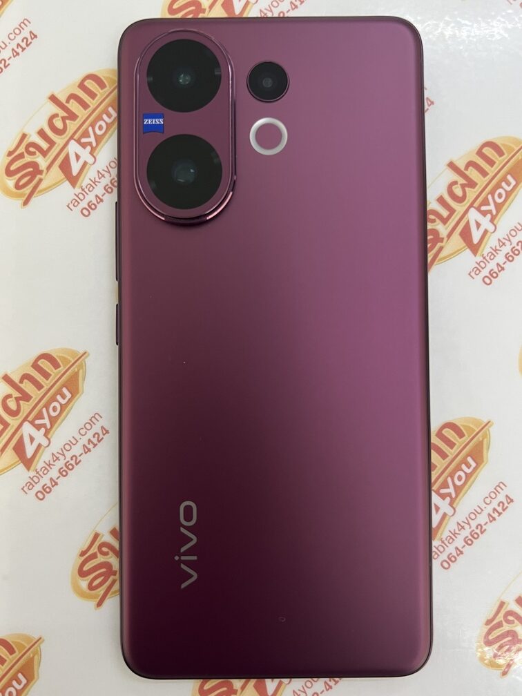 ขายถูก Vivo V60 5G RAM12GB ROM256GB สีPurple สภาพสวย93% อุปกรณ์ครบกล่องมี ตัวเครื่อง+หัวชาร์จ+สายชาร์จ+เข็ม+คู่มือ+เคส+กล่อง ไม่ติดสัญญา หมด 13 ตุลาคม 2569 - Image 5