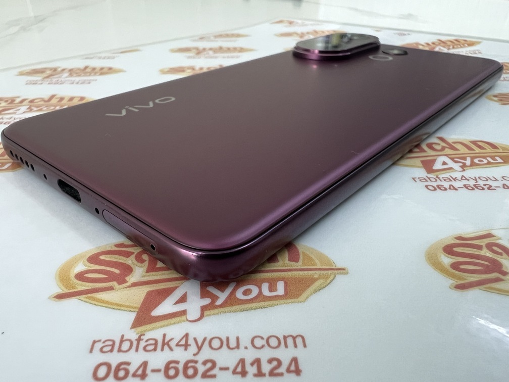 ขายถูก Vivo V60 5G RAM12GB ROM256GB สีPurple สภาพสวย93% อุปกรณ์ครบกล่องมี ตัวเครื่อง+หัวชาร์จ+สายชาร์จ+เข็ม+คู่มือ+เคส+กล่อง ไม่ติดสัญญา หมด 13 ตุลาคม 2569 - Image 6