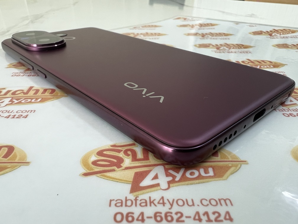 ขายถูก Vivo V60 5G RAM12GB ROM256GB สีPurple สภาพสวย93% อุปกรณ์ครบกล่องมี ตัวเครื่อง+หัวชาร์จ+สายชาร์จ+เข็ม+คู่มือ+เคส+กล่อง ไม่ติดสัญญา หมด 13 ตุลาคม 2569 - Image 7
