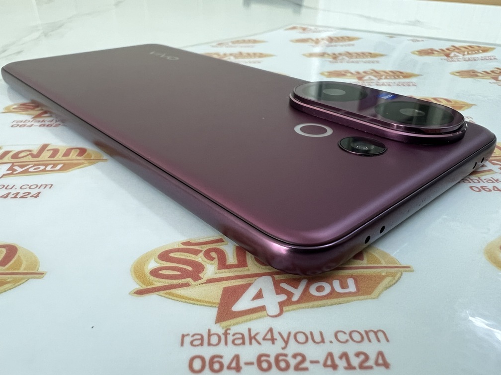 ขายถูก Vivo V60 5G RAM12GB ROM256GB สีPurple สภาพสวย93% อุปกรณ์ครบกล่องมี ตัวเครื่อง+หัวชาร์จ+สายชาร์จ+เข็ม+คู่มือ+เคส+กล่อง ไม่ติดสัญญา หมด 13 ตุลาคม 2569 - Image 9