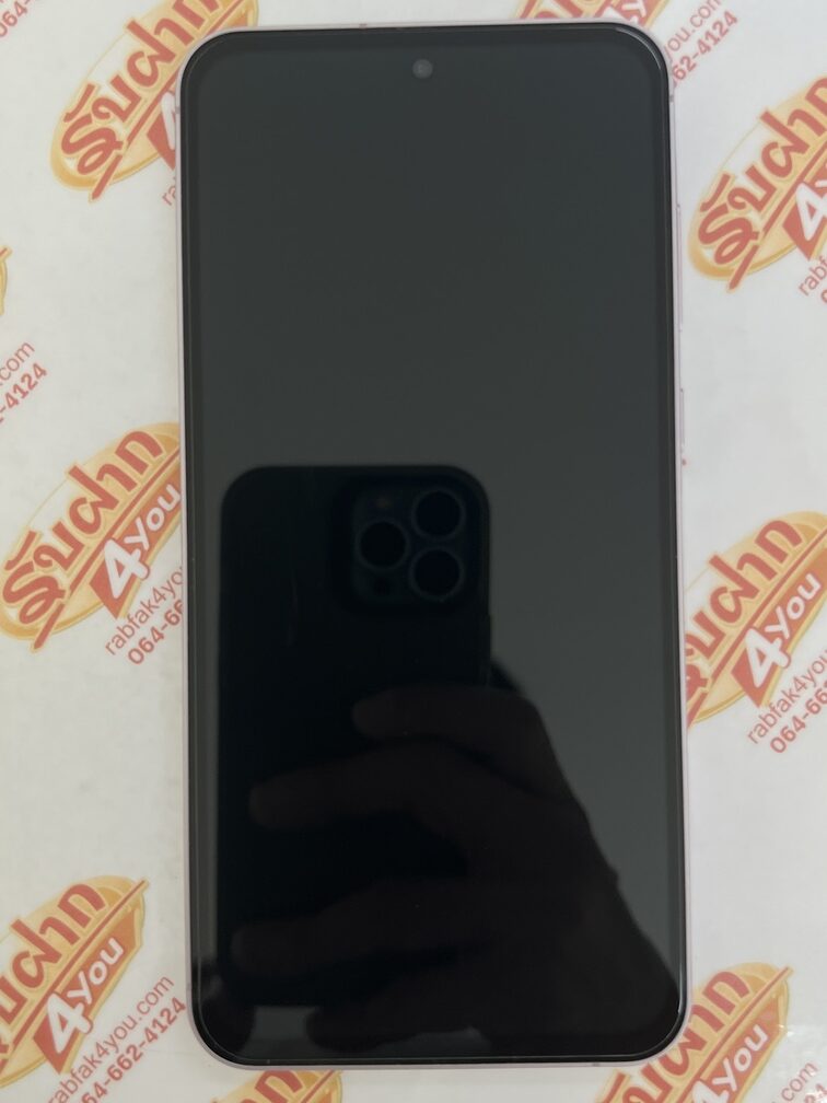 ขายถูก Samsung A55 5G เป็นตัวท๊อป RAM12GB ROM256GB สภาพสวย88% ขอบมีรอยนิดหน่อยตามการใช้งาน สีAwesome Lilac อุปกรณ์ไม่มีนะครับ ไม่ติดสัญญา ประกันหมดแล้ว - Image 2