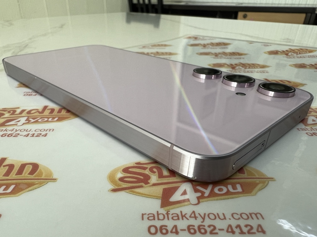 ขายถูก Samsung A55 5G เป็นตัวท๊อป RAM12GB ROM256GB สภาพสวย88% ขอบมีรอยนิดหน่อยตามการใช้งาน สีAwesome Lilac อุปกรณ์ไม่มีนะครับ ไม่ติดสัญญา ประกันหมดแล้ว - Image 7