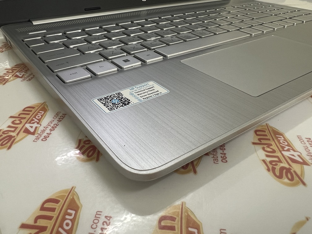 ขายถูก HP 15s i3-1215U/RAM8GB/SSD512GB 15.6 Full HD สภาพสวย92% มีรอยขนแมวนิดหน่อยโดยรวมแล้วสวย สีSilver ศูนย์ไทย อุปกรณ์มี ตัวเครื่อง+สายชาร์จ - Image 7