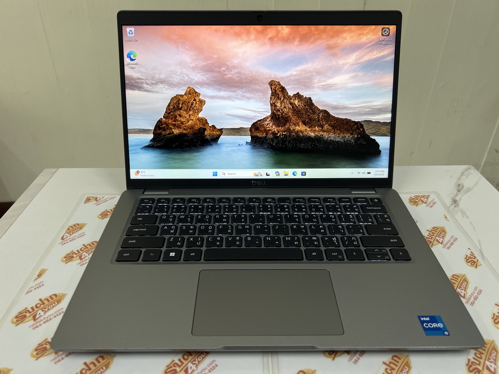 ขายถูก DELL Latitude 5440 i5-1350P/RAM16GB/SSD512GB 14FHD สภาพสวย89% bodyหน้ามีรอยขนแมวนิดหน่อย สีGrey ศูนย์ไทย ตัวเครื่อง+สายชาร์จ หมด 3 กรกฏาคม 2570