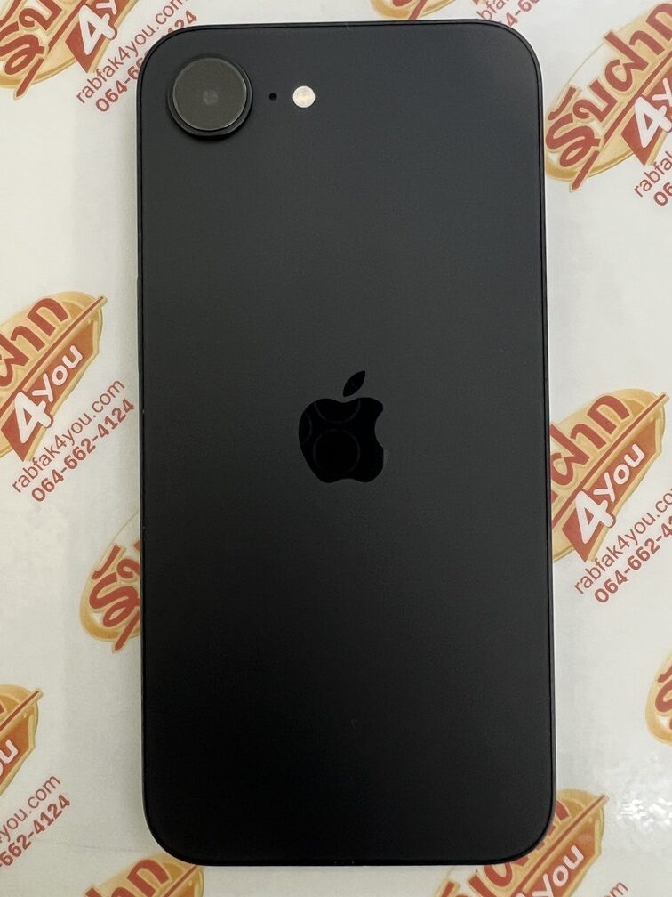 ขายถูกiPhone 16e 128GB สุขภาพแบต100% สภาพสวย89% ขอบจอบนมีรอยขนแมวนิดหน่อยมองแทบไม่เห็นโดยรวมแล้วสวย สีดำ ศูนย์ไทย อุปกรณ์ครบกล่อง ไม่ติดiCloud ประกันหมดแล้ว - Image 4