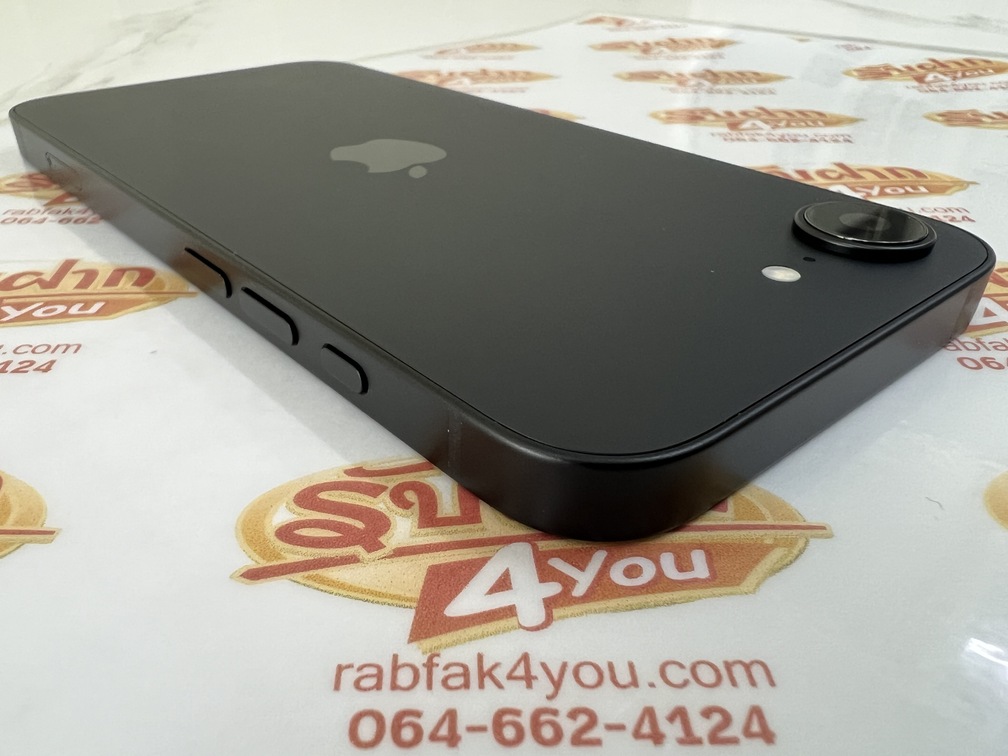 ขายถูกiPhone 16e 128GB สุขภาพแบต100% สภาพสวย89% ขอบจอบนมีรอยขนแมวนิดหน่อยมองแทบไม่เห็นโดยรวมแล้วสวย สีดำ ศูนย์ไทย อุปกรณ์ครบกล่อง ไม่ติดiCloud ประกันหมดแล้ว - Image 8