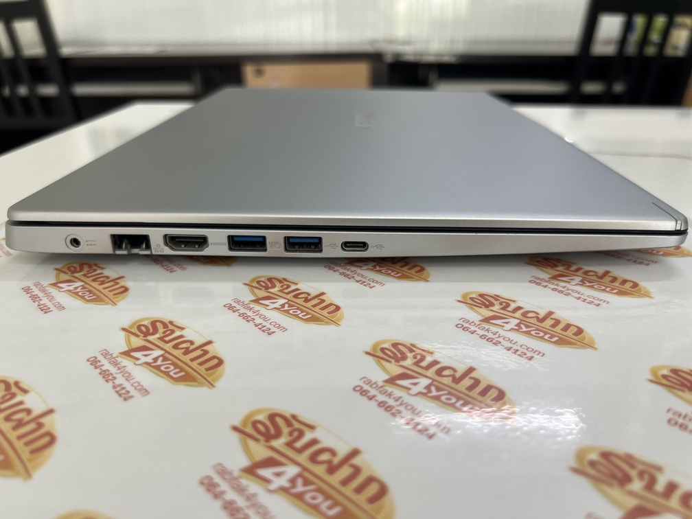 ขายถูก ACER Aspire 5 A515 AMD Ryzen 5 5500U Ram16GB SSD512GB 15.6FHD คีย์บอร์ดมีไฟ เครื่องสีSilver สภาพสวย90% มีรอยขนแมวนิดหน่อยโดยรวมแล้วสวย ประกันหมดแล้ว - Image 3