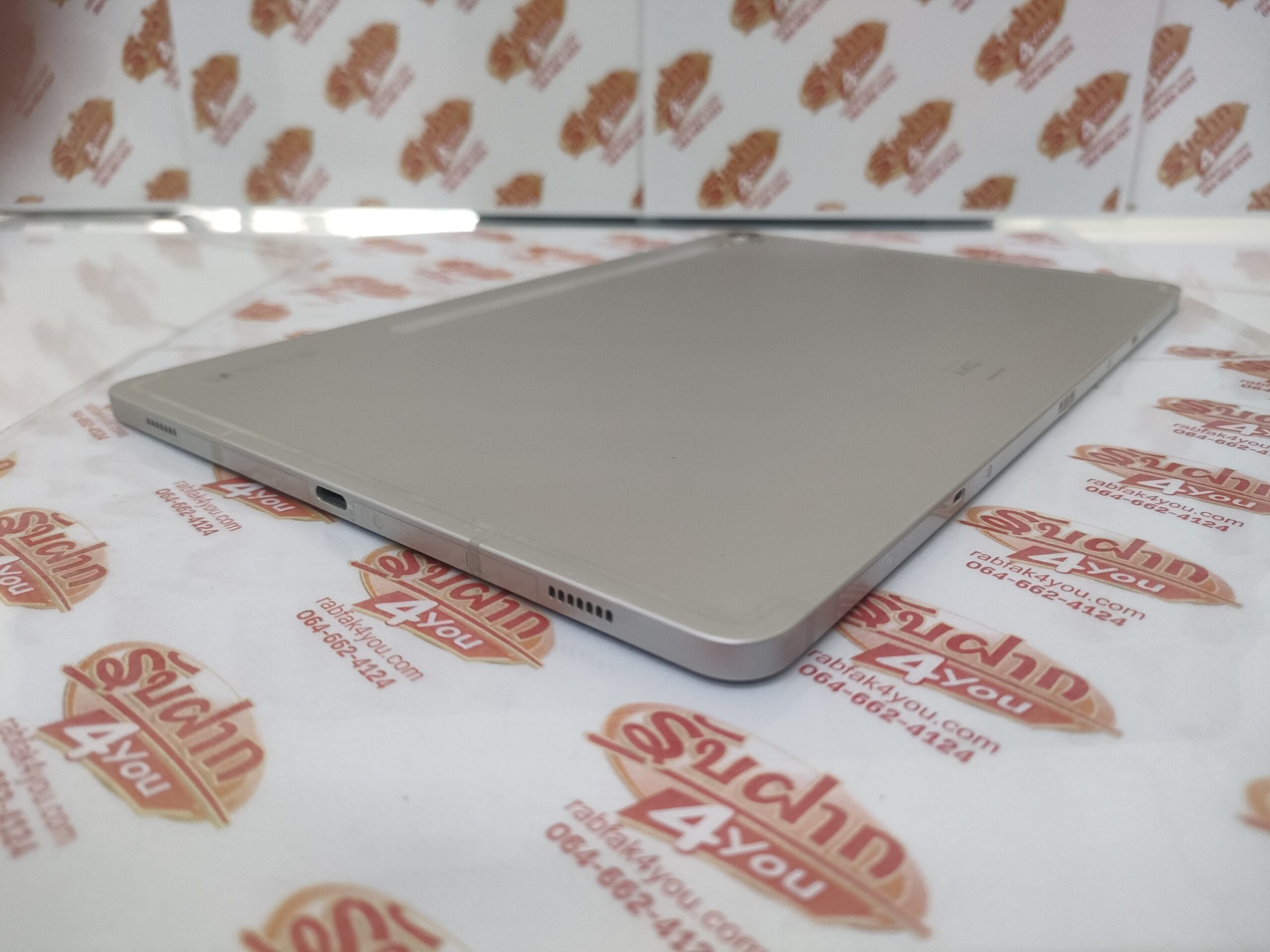 ขายถูก Samsung Galaxy Tab S9 RAM8GB ROM128GB สีBeige อุปกรณ์มี ตัวเครื่อง+กล่อง+คู่มือ ไม่ติดสัญญารายเดือน ประกันหมดแล้ว - Image 2