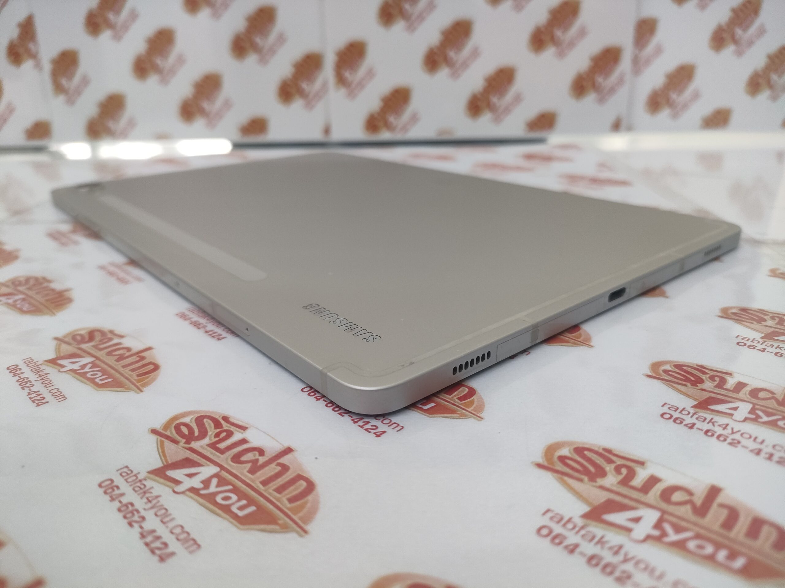 ขายถูก Samsung Galaxy Tab S9 RAM8GB ROM128GB สีBeige อุปกรณ์มี ตัวเครื่อง+กล่อง+คู่มือ ไม่ติดสัญญารายเดือน ประกันหมดแล้ว - Image 3