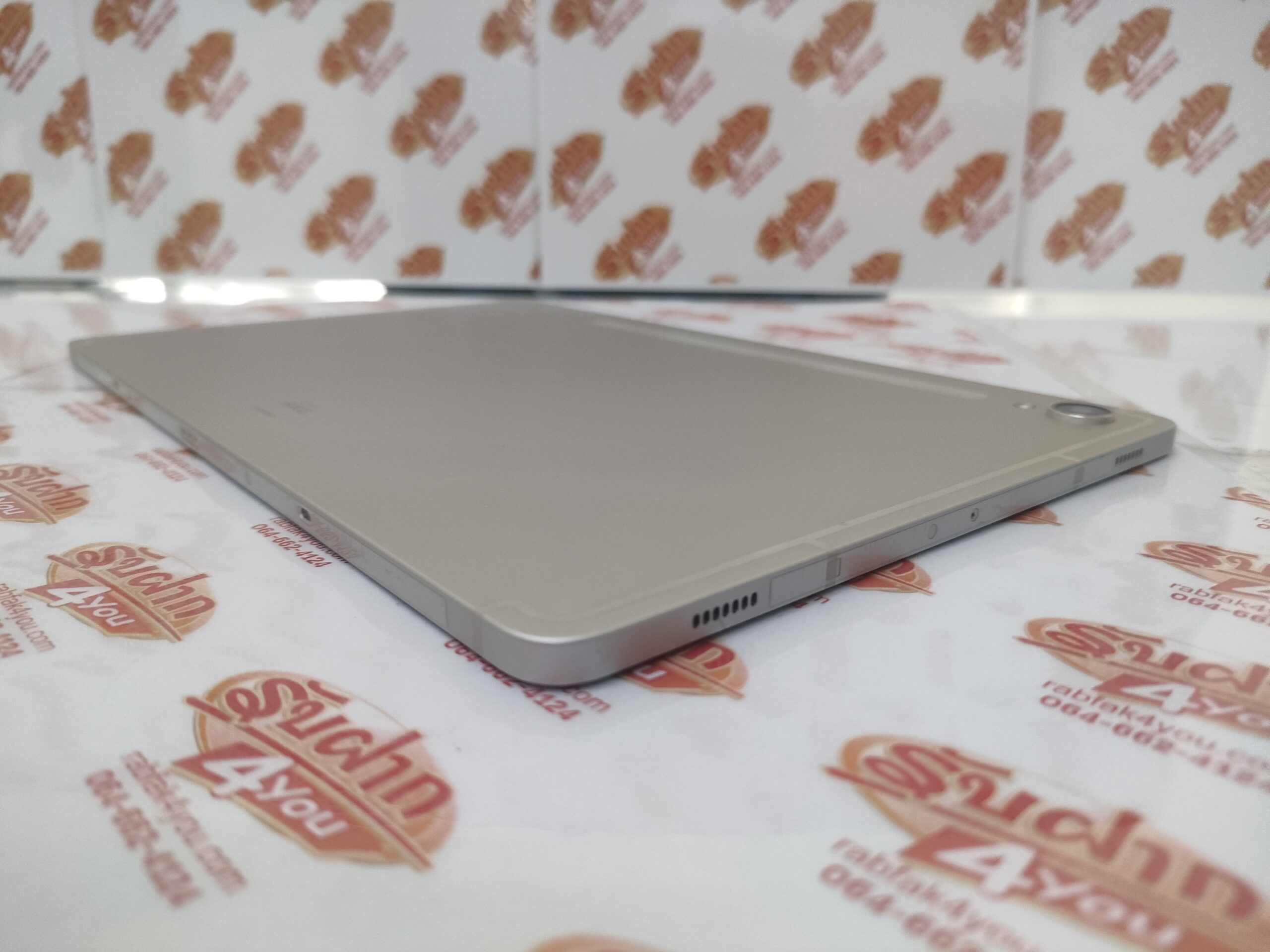 ขายถูก Samsung Galaxy Tab S9 RAM8GB ROM128GB สีBeige อุปกรณ์มี ตัวเครื่อง+กล่อง+คู่มือ ไม่ติดสัญญารายเดือน ประกันหมดแล้ว - Image 4