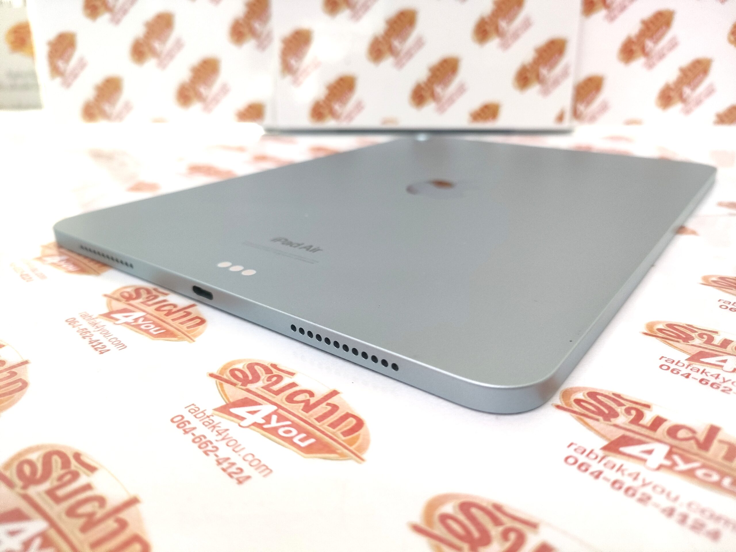 ขายถูก iPad Air 6 11นิ้ว (M2) WiFi 128GB สภาพสวย95% สุขภาพแบต94% สีฟ้า ศูนย์ไทย อุปกรณ์มี มีแต่ตัวเครื่อง ประกันหมดแล้ว - Image 2