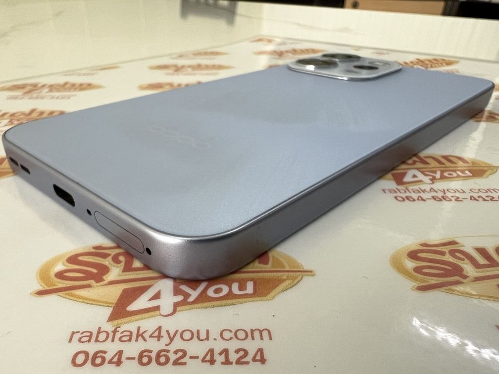 ขายถูก OPPO Reno 15F 5G RAM12GB ROM256GB สภาพสวย92% จอมีรอยขนแมวเล็กๆ1จุดมองแทบไม่เห็น สีBlue อุปกรณ์มี ตัวเครื่อง+หัวชาร์จ+สายชาร์จ ประกันหมด 1 มีนาคม 2570 - Image 5