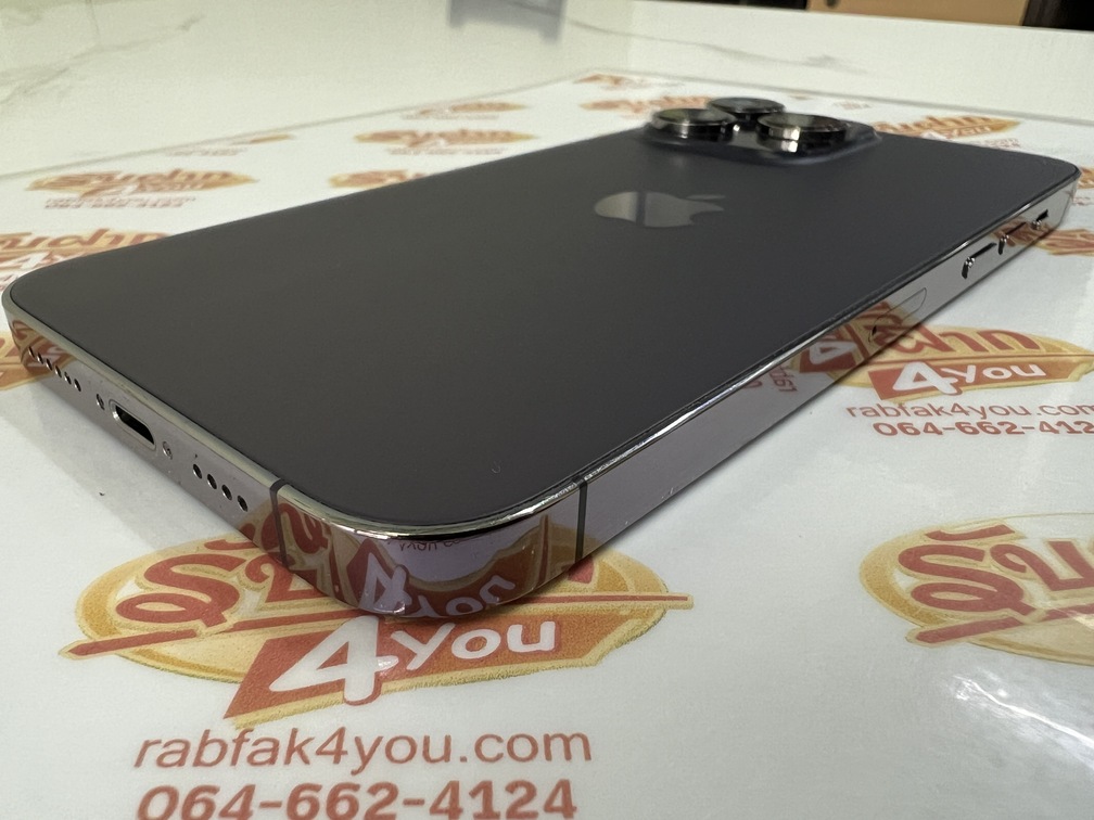 ขายถูก iPhone 14 Pro Max 256GB เครื่องนอก สภาพสวย90% มีรอยขนแมวนิดหน่อยโดยรวมแล้วสวย สุขภาพแบต80% สีม่วง อุปกรณ์ไม่มีนะครับ ไม่ติดiCloud ประกันหมดแล้ว - Image 4