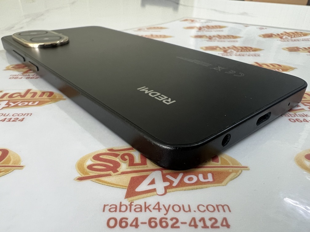 ขายถูกๆ Xiaomi Redmi A5 4G Ram4GB Rom128GB สีดำ สภาพสวย89% มีรอยขนแมวนิดหน่อยโดยรวมแล้วสวย สีดำ อุปกรณ์ไม่มีนะครับ ไม่ติดสัญญา ประกันหมด 11 สิงหาคม 2569 - Image 5