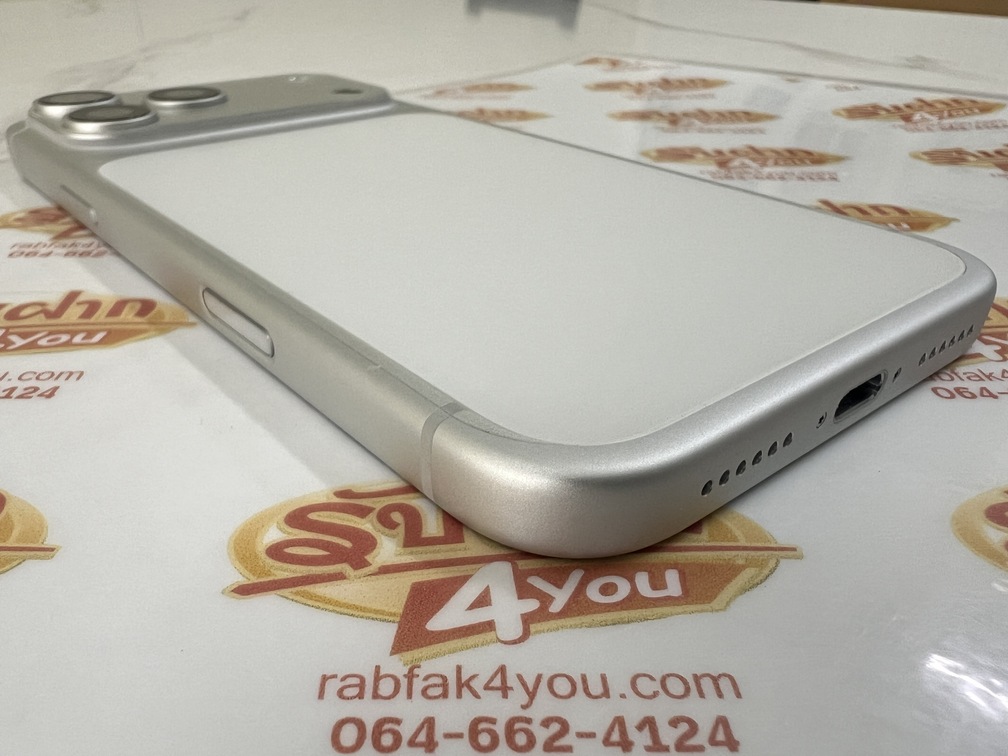 ขายถูก iPhone 17 Pro Max 256GB การันตีความใหม่ สุขภาพแบต100% รอบชาร์จ 41 รอบ สีSilver ศูนย์ไทย อุปกรณ์ไม่มีนะครับ ไม่ติดiCloud ประกันหมด 31 มกราคม 2570 - Image 5