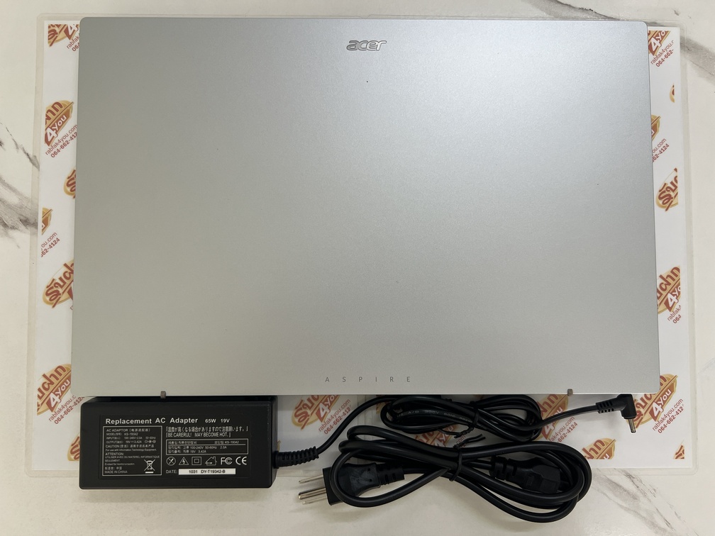 ขายถูก ACER Aspire 3 A315 AMD Ryzen 3 7320U Ram8GB SSD256GB จอ15.6นิ้ว Full HD สีSilver สภาพสวย92% อุปกรณ์มี ตัวเครื่อง+สายชาร์จ(งานเทียบเท่า) ประกันหมดแล้ว - Image 15