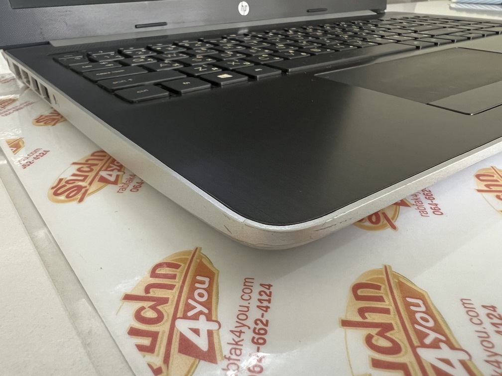 ขายถูก HP 15 i5-8265U/NVIDIA GeForce MX130 4GB/Ram4GB/HardDisk512GB 15.6FHD สีSilver สภาพสวย88% มีรอยขนแมวนิดหน่อย ตัวเครื่อง+สายชาร์จ ประกันหมดแล้ว - Image 7