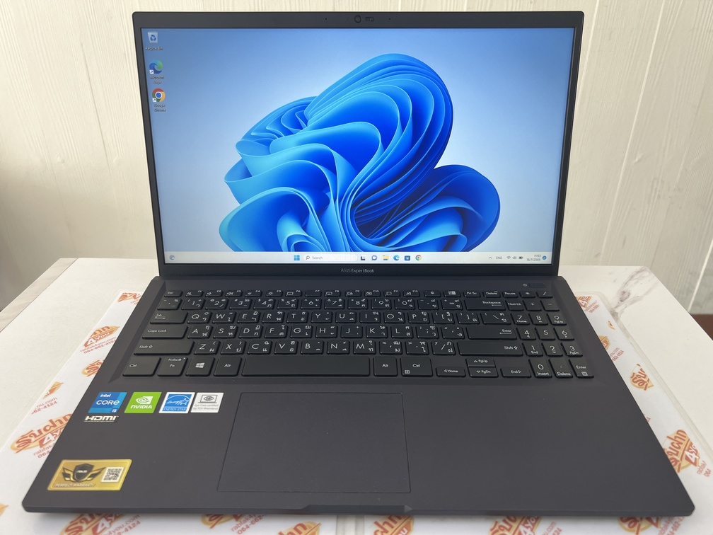 ขายถูก ASUS ExpertBook B1500CEPE i5-1135G7/NVIDIA GeForce MX 330 2GB/Ram8GB/SSD256GB 15.6นิ้วFHD สีStar Black การันตีความใหม่ ตัวเครื่อง+สายชาร์จ+กระเป๋า