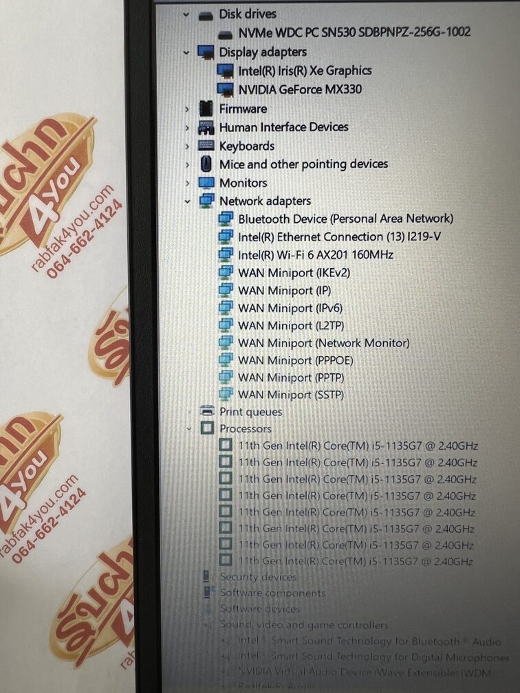 ขายถูก ASUS ExpertBook B1500CEPE i5-1135G7/NVIDIA GeForce MX 330 2GB/Ram8GB/SSD256GB 15.6นิ้วFHD สีStar Black การันตีความใหม่ ตัวเครื่อง+สายชาร์จ+กระเป๋า - Image 10