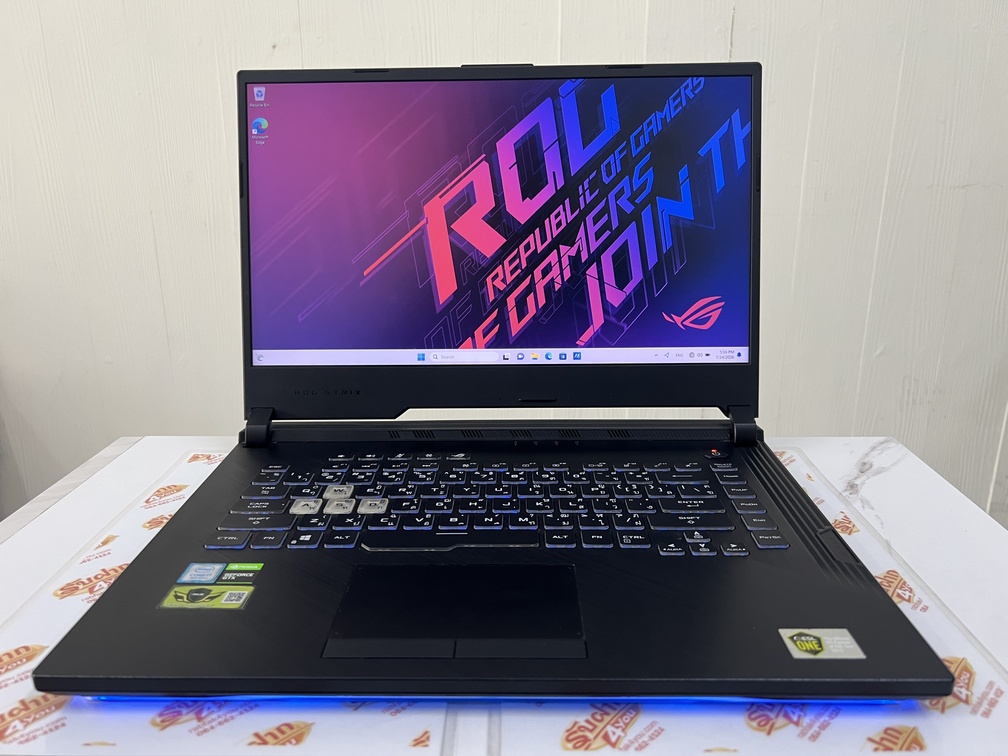 ขายถูก Asus ROG G531GT i7-9750H/GeForce GTX1650 4GB/Ram16GB/SSD512GB 15.6FHD คีย์บอร์ดมีไฟ เครื่องสีBlack สภาพสวย90% ประกันหมดแล้ว