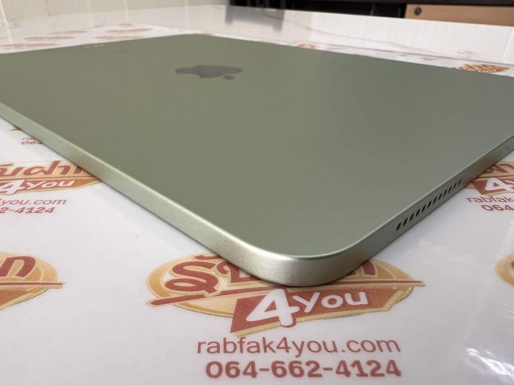 ขายถูก iPad Air 4 WiFi ใส่ซิมไม่ได้ 256GB(ความจำเยอะ) สภาพสวย92% สุขภาพแบต83% สีเขียว ศูนย์ไทย อุปกรณ์ไม่มีนะครับ มีแต่ตัวเครื่อง ไม่ติดiCloud ประกันหมดแล้ว - Image 7