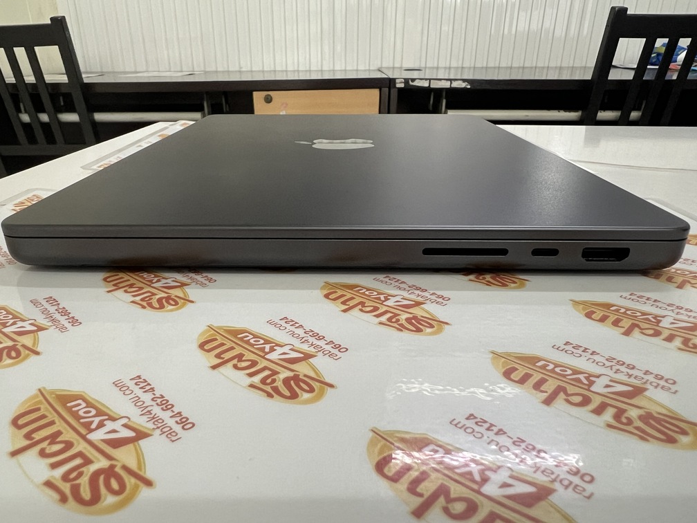 ขายถูก MacBook Pro 14นิ้ว M4 RAM16GB SSD512GB Cycle Count 37 สีดำสเปซแบล็ค สภาพสวย93% อุปกรณ์ครบกล่องพร้อมใบเสร็จ ประกันหมดแล้ว - Image 5
