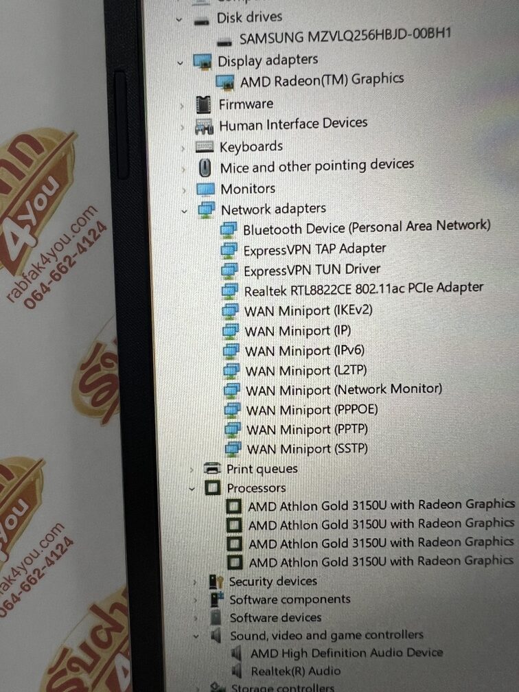 ขายถูก HP 15s AMD Athlon Gold 3150U/RAM8GB/SSD256GB 15.6 Full HD สีsilver สภาพสวย93% อุปกรณ์มี ตัวเครื่อง+สายชาร์จ+กระเป๋า ประกันหมดแล้ว - Image 11