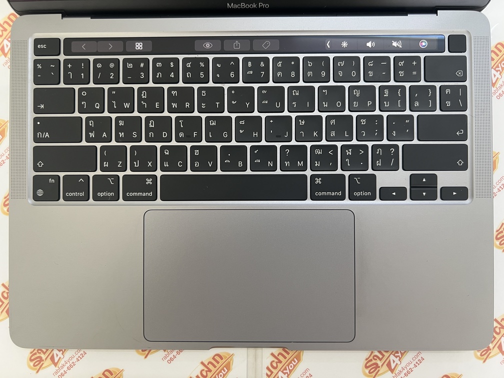 ขายถูก MacBook Pro 13นิ้ว M1 RAM8GB SSD256GB Cycle Count 39 สีSilver สภาพสวย93% อุปกรณ์ครบกล่องมี ตัวเครื่อง+Adapter+สายชาร์จ+คู่มือ+กล่อง ประกันหมดแล้ว - Image 6