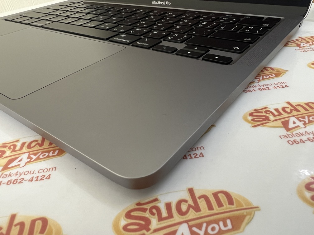 ขายถูก MacBook Pro 13นิ้ว M1 RAM8GB SSD256GB Cycle Count 39 สีSilver สภาพสวย93% อุปกรณ์ครบกล่องมี ตัวเครื่อง+Adapter+สายชาร์จ+คู่มือ+กล่อง ประกันหมดแล้ว - Image 7