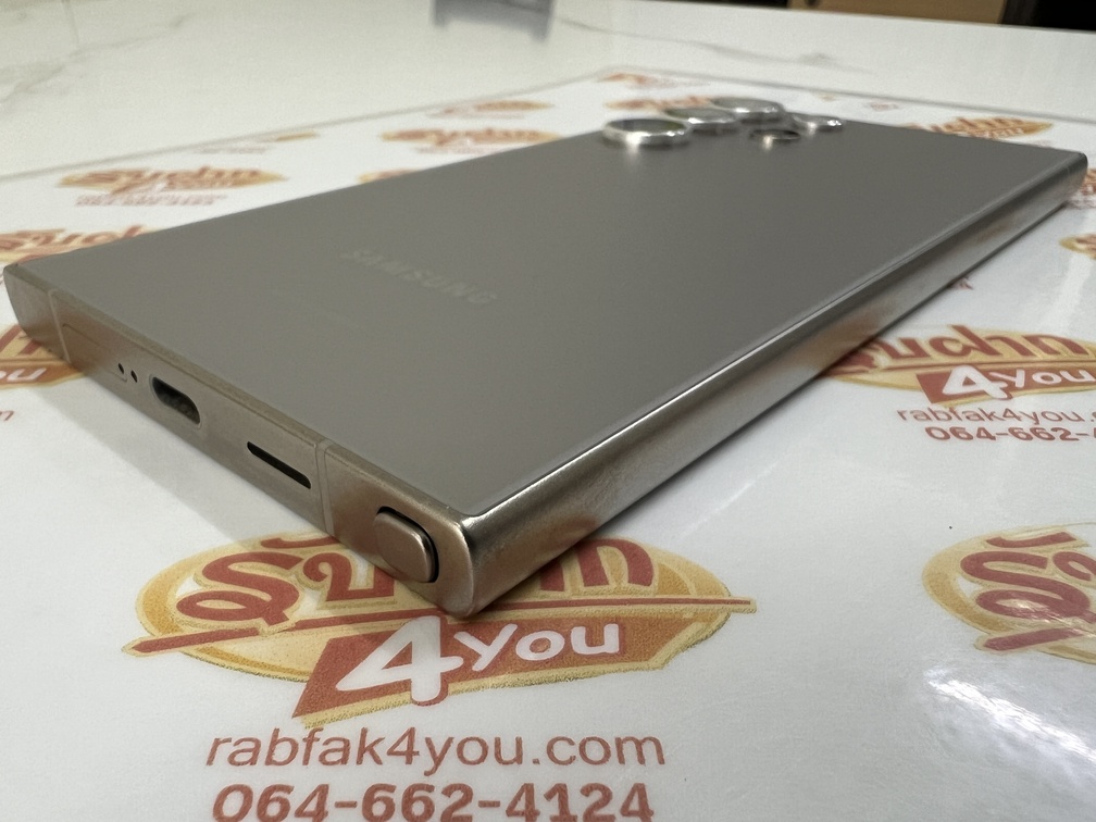 ขายถูก Samsung S24 Ultra 5G RAM12GB ROM256GB สีTitanium Gray สภาพสวย93% เครื่องศูนย์ไทย อุปกรณ์ไม่มีนะครับ มีแต่ตัวเครื่อง ไม่ติดสัญญา ประกันหมดแล้ว - Image 4