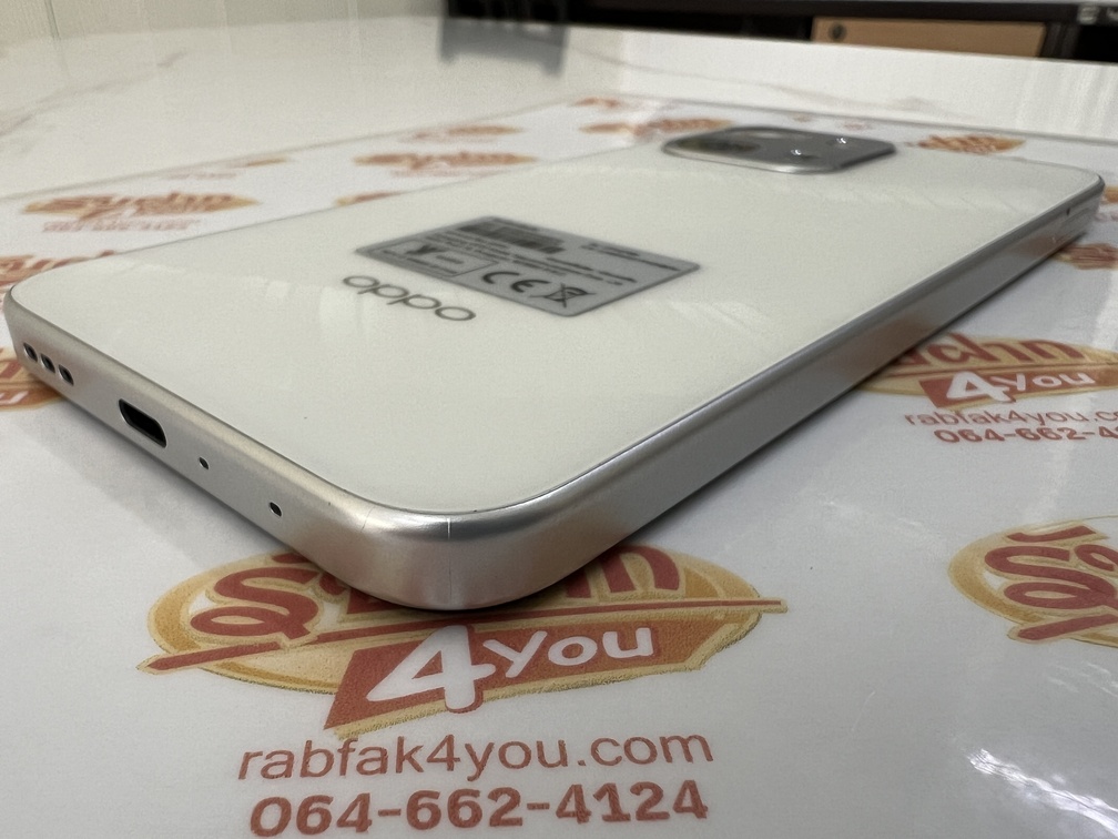 ขายถูก OPPO A6s 5G Ram8GB Rom128GB สภาพสวย90% ขอบมีรอย1จุดเล็กๆโดยรวมแล้วสวย สีขาว อุปกรณ์ไม่มีนะครับ ไม่ติดสัญญารายเดือน ประกันยาวๆหมด 11 สิงหาคม 2570 - Image 4