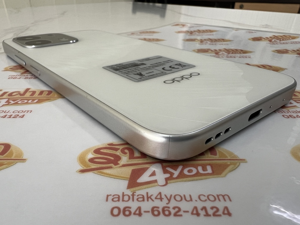 ขายถูก OPPO A6s 5G Ram8GB Rom128GB สภาพสวย90% ขอบมีรอย1จุดเล็กๆโดยรวมแล้วสวย สีขาว อุปกรณ์ไม่มีนะครับ ไม่ติดสัญญารายเดือน ประกันยาวๆหมด 11 สิงหาคม 2570 - Image 5