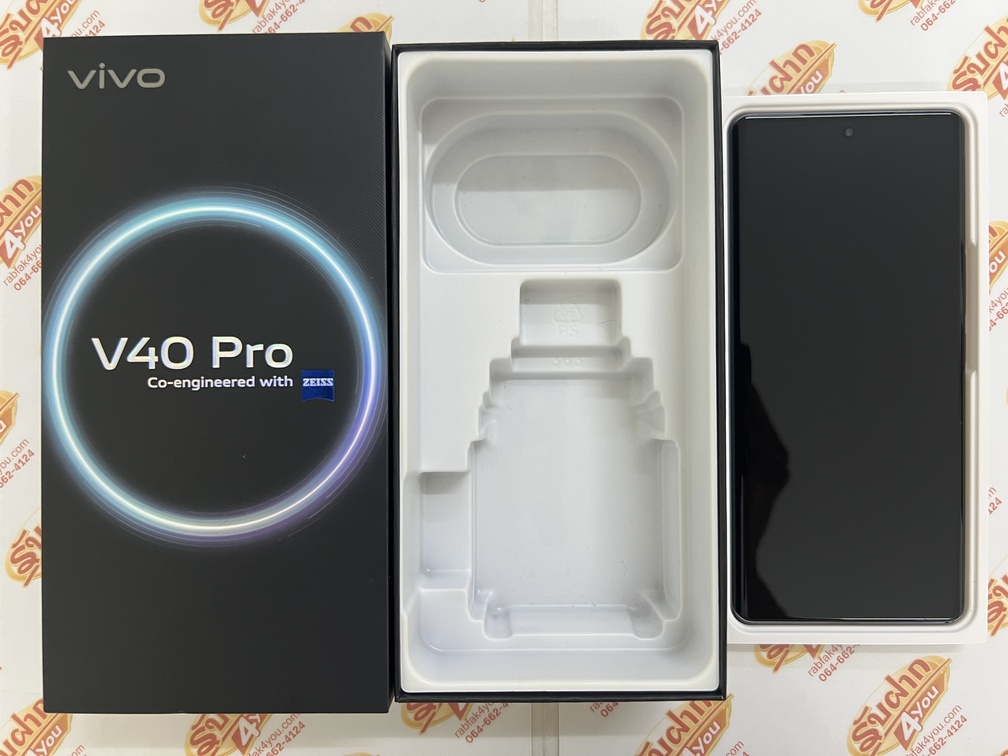 ขายถูก Vivo V40 Pro 5G RAM12GB ROM512GB 6.78นิ้ว สีSilver สภาพสวย93% ศูนย์ไทย อุปกรณ์ไม่มีนะครับ มีแต่ตัวเครื่อง + กล่องเปล่า ไม่ติดสัญญา ประกันหมดแล้ว - Image 2