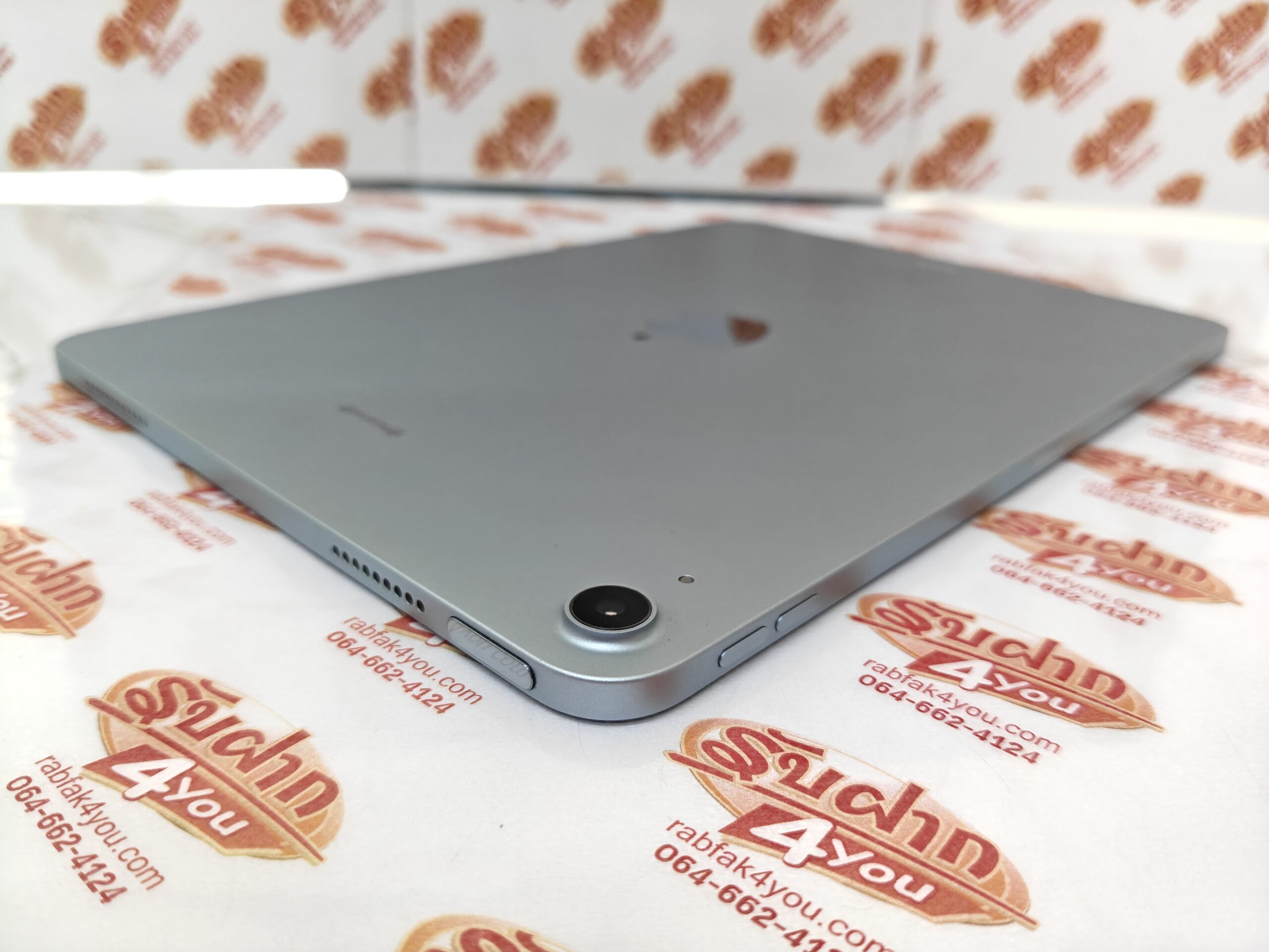 ขายถูก iPad AIR 11-INCH (M2) WIFI 128GB สภาพสวย92% สุขภาพแบต81% สีสตาร์ไลท์ (Starlight) / ฟ้า ศูนย์ไทย อุปกรณ์ไม่มีนะครับ มีแต่ตัวเครื่อง ไม่ติดiCloud ประกันหมดแล้ว - Image 5