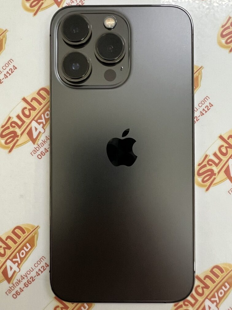 ขายถูก iPhone 13 Pro 256GB (ความจำเยอะ) เครื่องนอก สภาพสวย93% สุขภาพแบต76% สีGray อุปกรณ์ไม่มีนะครับ มีแต่ตัวเครื่อง ไม่ติดiCloud ประกันหมดแล้ว - Image 3