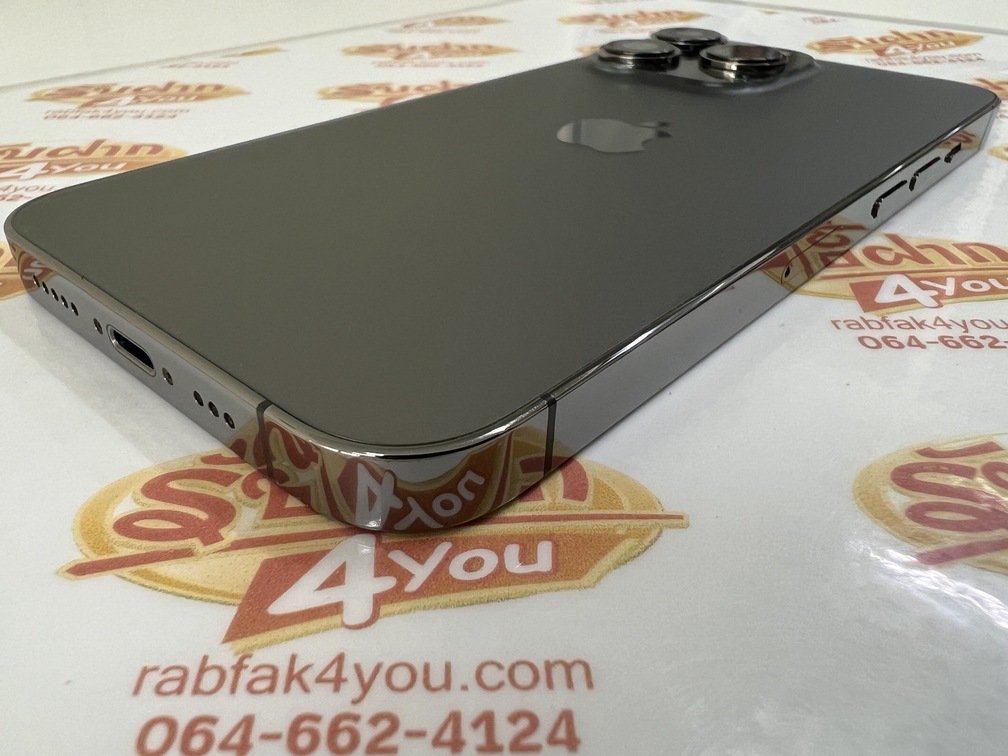 ขายถูก iPhone 13 Pro 256GB (ความจำเยอะ) เครื่องนอก สภาพสวย93% สุขภาพแบต76% สีGray อุปกรณ์ไม่มีนะครับ มีแต่ตัวเครื่อง ไม่ติดiCloud ประกันหมดแล้ว - Image 4