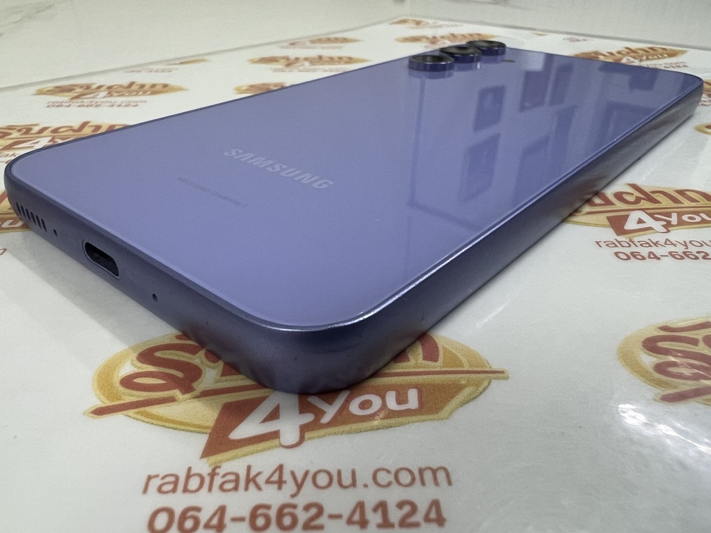 ขายถูก Samsung A54 5G Ram8GB Rom256GB สภาพสวย88% มีรอยนิดหน่อยโดยรวมแล้วสวย สีม่วง อุปกรณ์มี ตัวเครื่อง+เข็ม+คู่มือ+กล่อง(ไม่มีสายชาร์จ) ประกันหมดแล้ว - Image 5