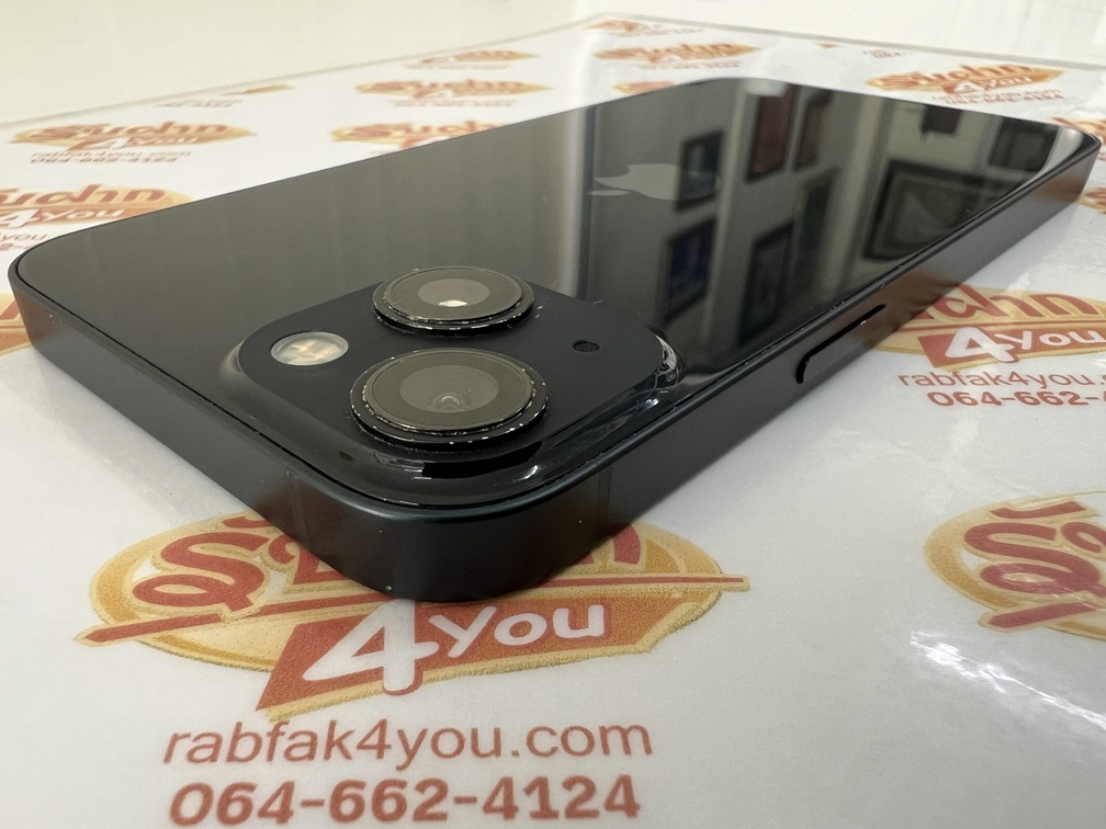 ขายถูก iPhone 13 128GB สุขภาพแบต86% สภาพสวย89% มีรอยขนแมวนิดหน่อยโดยรวมแล้วสวย สีดำ ศูนย์ไทย อุปกรณ์ไมีมีนะครับ มีแต่ตัวเครื่อง ไม่ติดiCloud ประกันหมดแล้ว - Image 6
